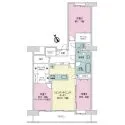 イトーピア南砂町マンション 間取図