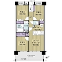 アンビシャスパーク南大沢 間取図