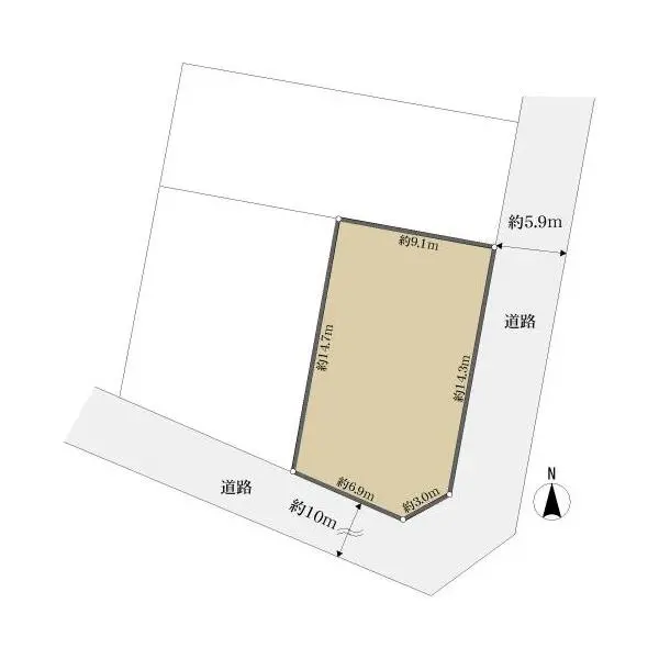 長久手市城屋敷 間取図