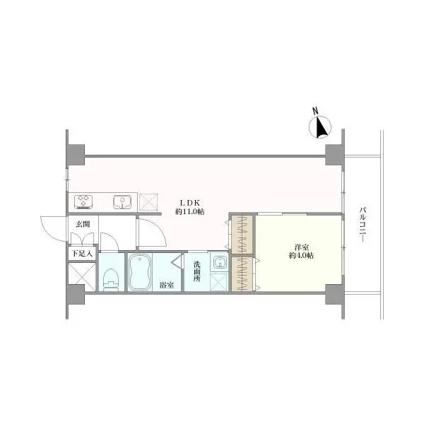 秀和田町レジデンス 間取図