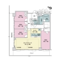 Ｂｒｉｌｌｉａ　Ｔｏｗｅｒ神戸元町 間取図