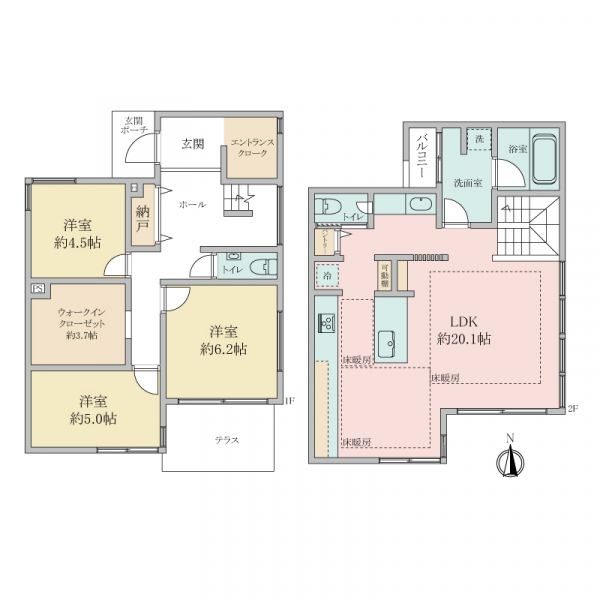 日野市東豊田４丁目 間取図
