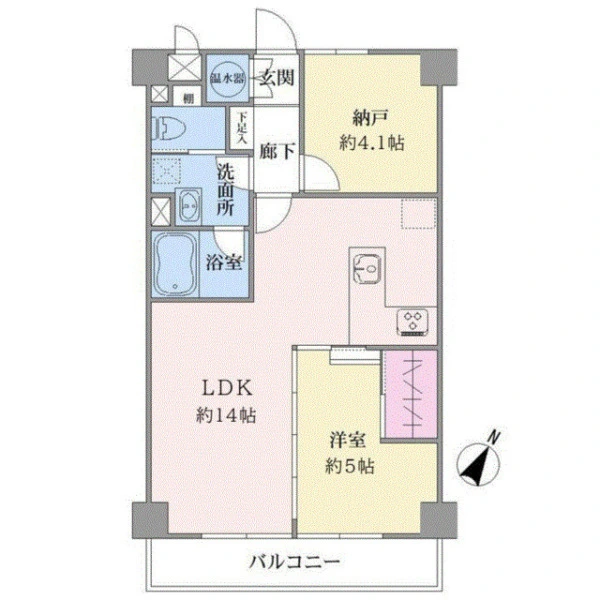 藤和シティコープ大倉山 間取図