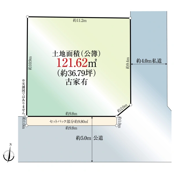 練馬区春日町４丁目 区画図