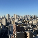 神楽坂アインスタワー バルコニーからの眺望です