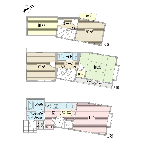 杉並区和泉２丁目 間取図