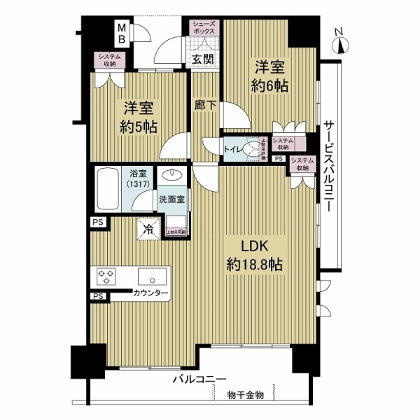 アークレジデンス梅田北 間取図