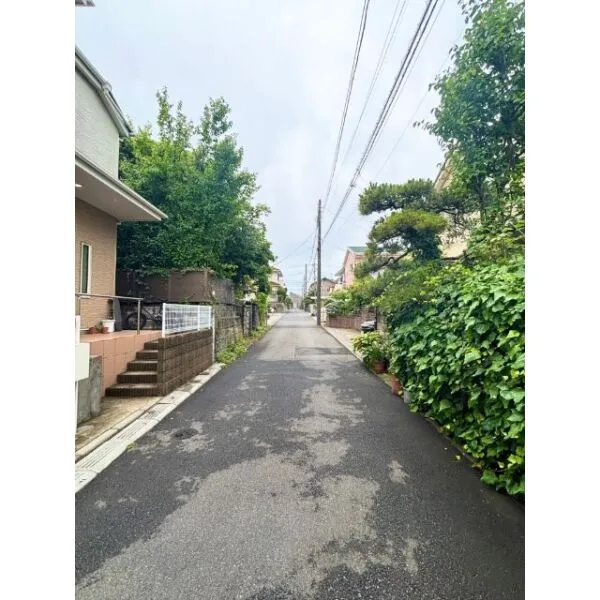 柏市東中新宿3丁目 前面道路