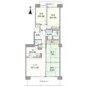 鳥見パーク・マンション三番街 間取り図
