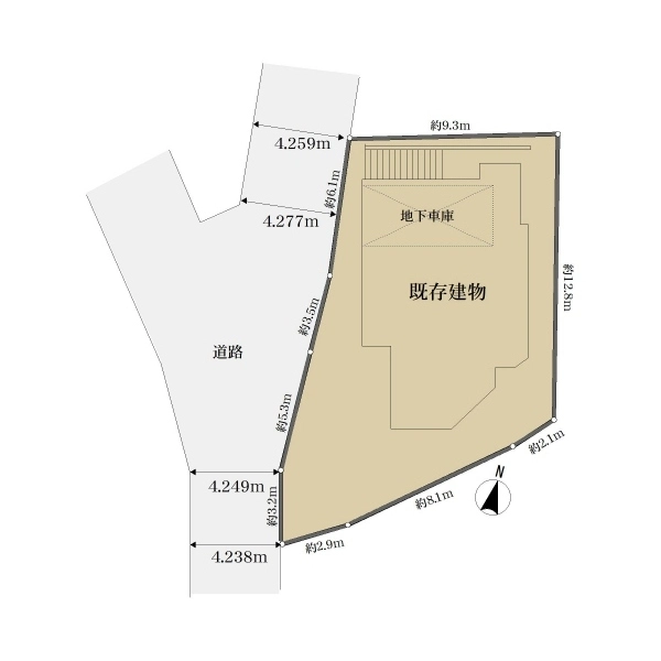 横浜市緑区西八朔町 間取図
