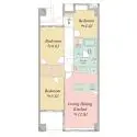 ビッグヴァン桜ヶ丘 間取図