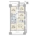 Ｂｒｉｌｌｉａ大島小松川公園（ブリリア大島小松川… 間取