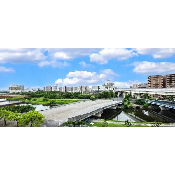 Ｂｒｉｌｌｉａ大島小松川公園（ブリリア大島小松川… バルコニーからの眺望