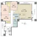 ヴェーゼント赤坂新坂 間取図
