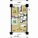 グランアッシュ阿倍野晴明丘 間取図