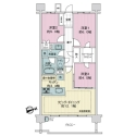ライオンズ港北ニュータウンローレルコート 間取図