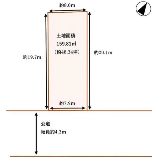 神戸市東灘区魚崎北町６丁目 間取図