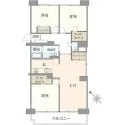 西船橋ハイム3号棟 間取図