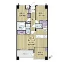 レクセルマンション小岩 間取図