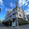 レクセルマンション小岩 マンション裏側、ゴミ置き場方面