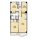 メイプルパークスクエア東壱番街 3LDK、専有面積60.30m2のお部屋です♪