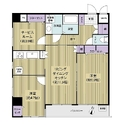 ライオンズマンション小岩第三 間取図
