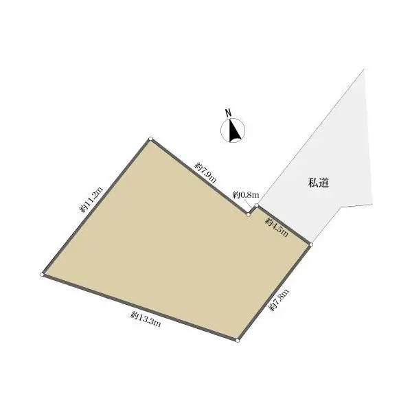 横浜市鶴見区北寺尾７丁目 間取図