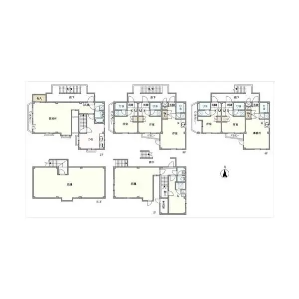 板橋区成増１丁目 間取図