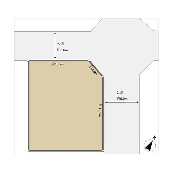 八王子市絹ケ丘２丁目 間取図