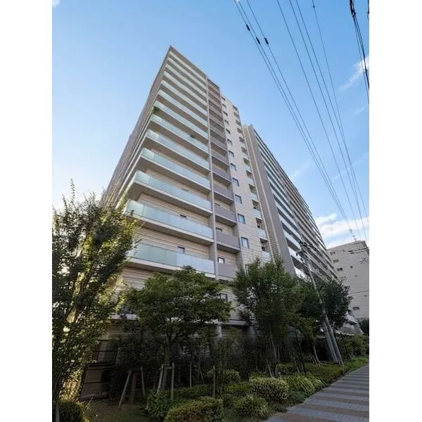 なかもずオールズ・ウィズコート 地上15階建ての建物外観です。