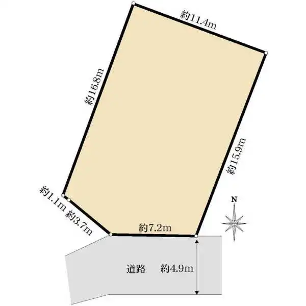 大和市福田 間取図