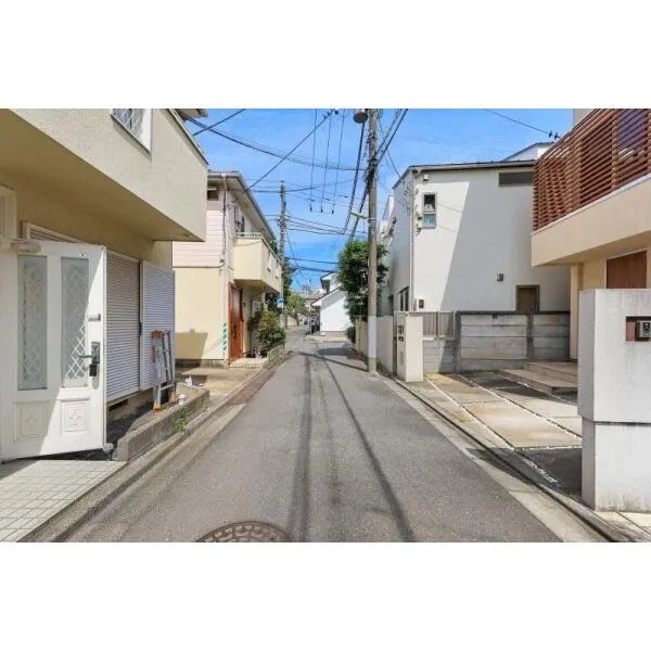 世田谷区深沢6丁目 前面道路