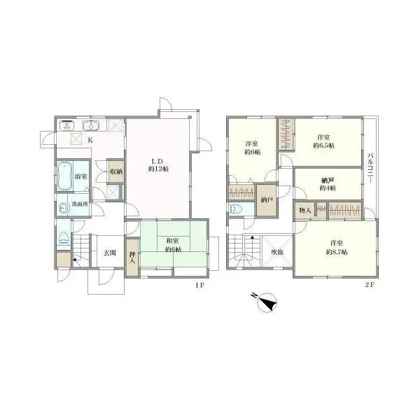 船橋市前原東５丁目 間取図