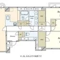 白金台ハウス 間取図
