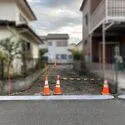 藤沢市湘南台４丁目 前面道路からの撮影