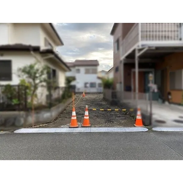 藤沢市湘南台4丁目 前面道路からの撮影