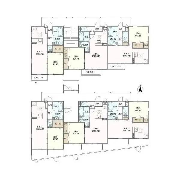 京都市北区上賀茂竹ケ鼻町 間取図