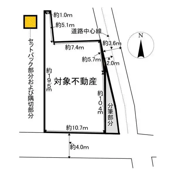 東大阪市高井田 間取図