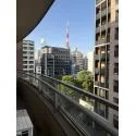 パークコート麻布十番三田ガーデン 眺望：サービスバルコニーから