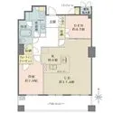 ジオタワー西宮北口 間取図