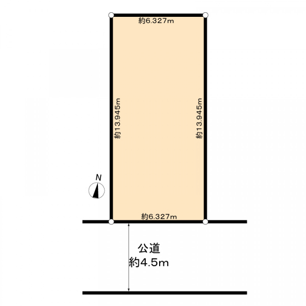 名古屋市北区金城町４丁目 間取図