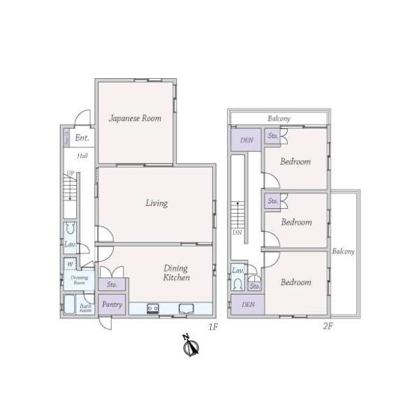 鎌倉市今泉台６丁目 間取図