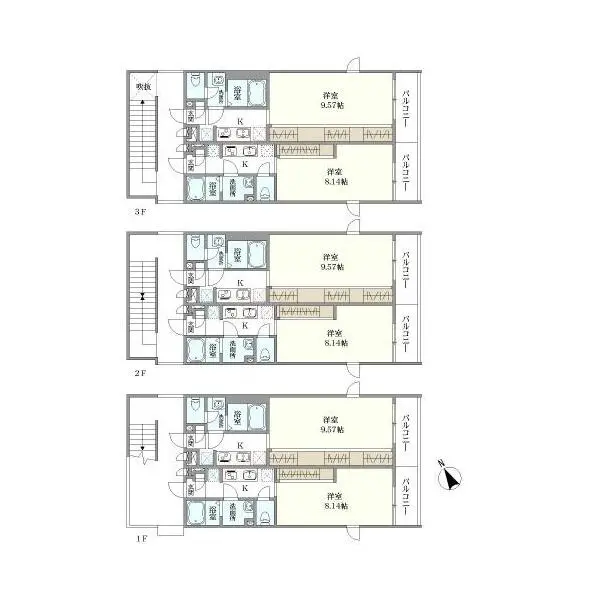 船橋市海神１丁目 間取図