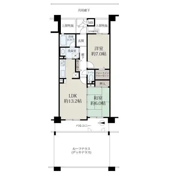 ローレルコート城北公園通り　１番館 間取図