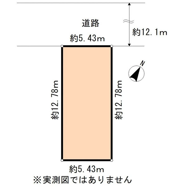 台東区浅草５丁目 区画図