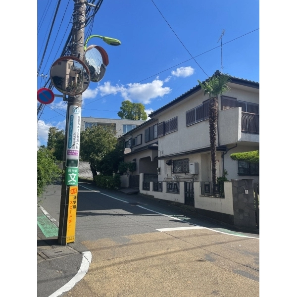 世田谷区砧８丁目 北側道路