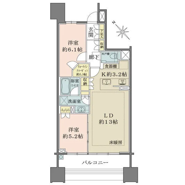 ザ・パークハウス名古屋 間取図