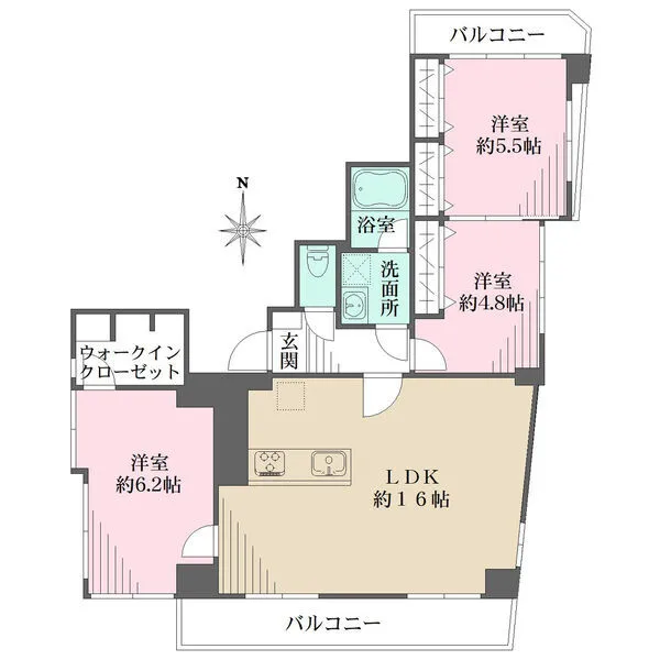 ＭＪハイツ 間取図