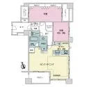 パークホームズ志木ステーションファースト 間取図