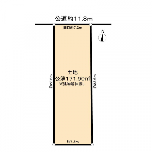 名古屋市瑞穂区本願寺町２丁目 間取図